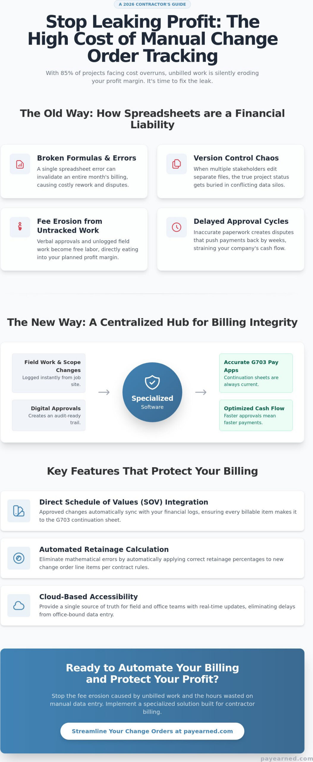 Change Order Tracking Software for Contractors: A 2026 Guide to Billing Integrity