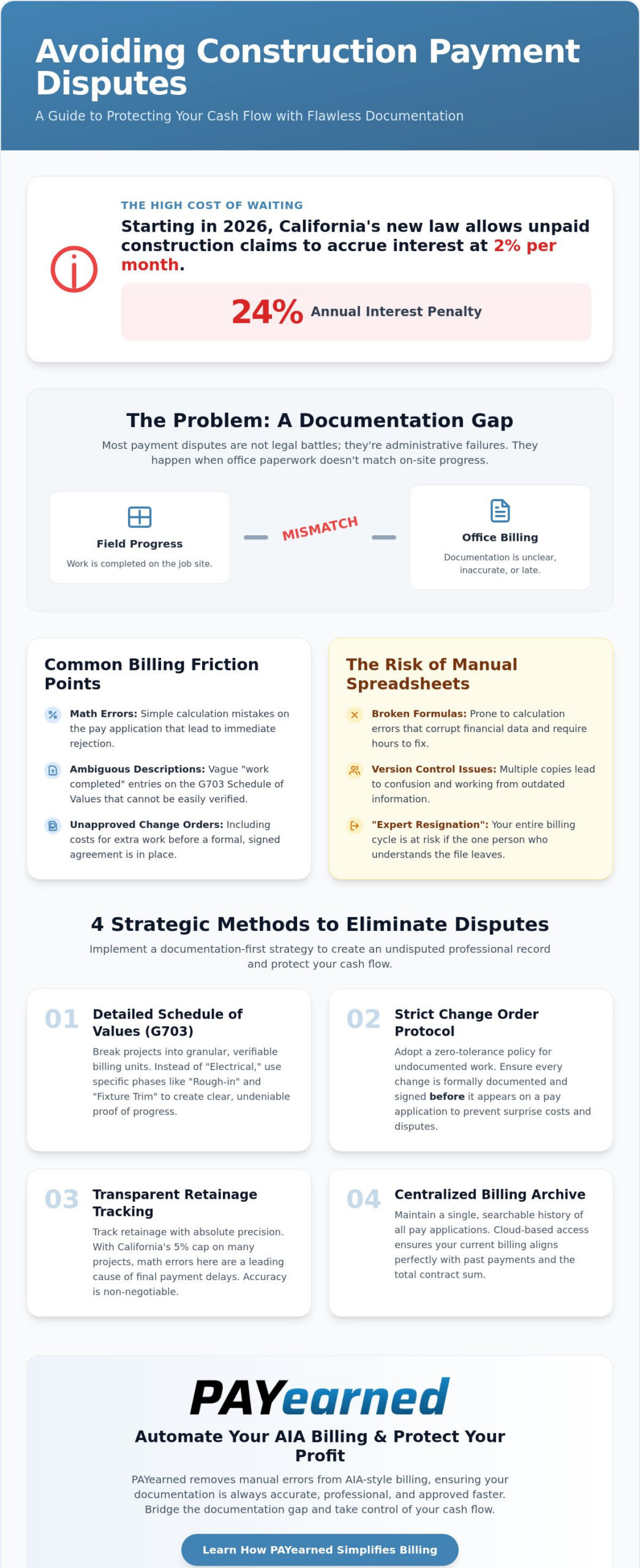 Avoiding Construction Payment Disputes: The Documentation-First Strategy for 2026
