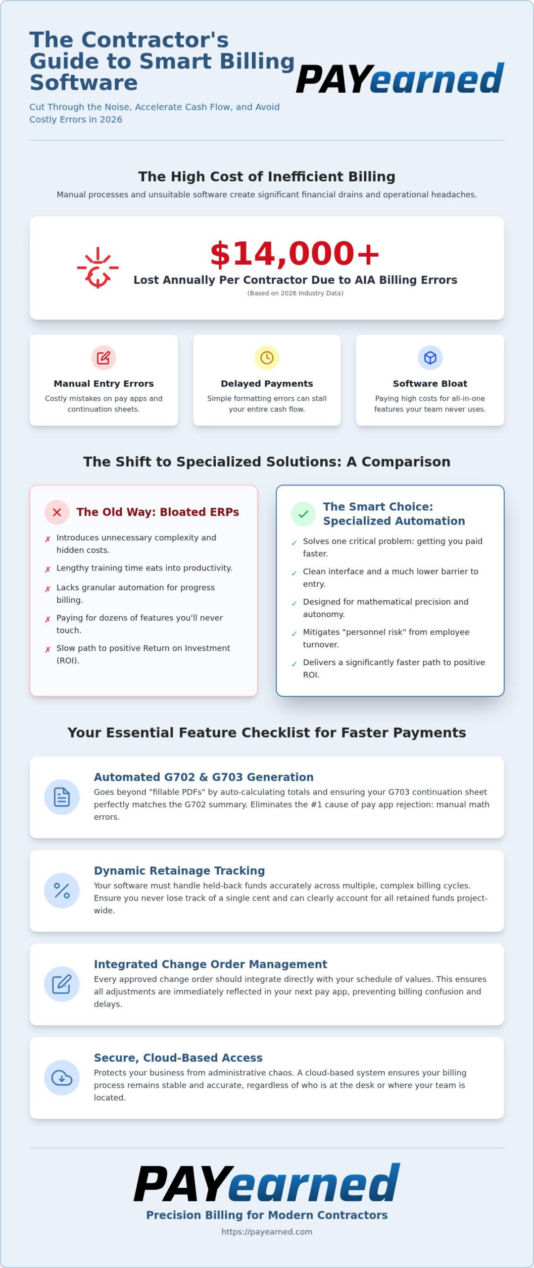 Construction Billing Software Reviews: What to Look for in 2026